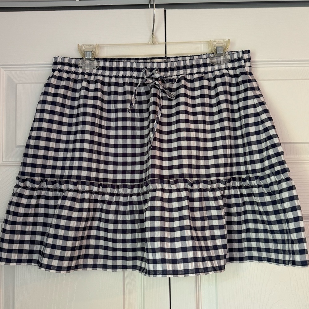 ASOS gingham skirt